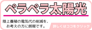 ペラペラ太陽光