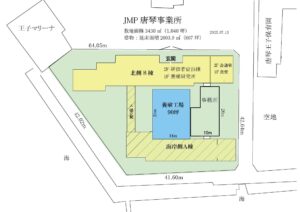唐琴陸上養殖研究センター平面図